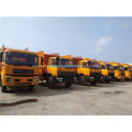 Small swing arm roll container refuse garbage truck